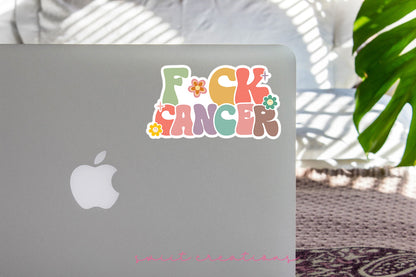 Fuck Cancer Sticker SS683 - Swiit Creations