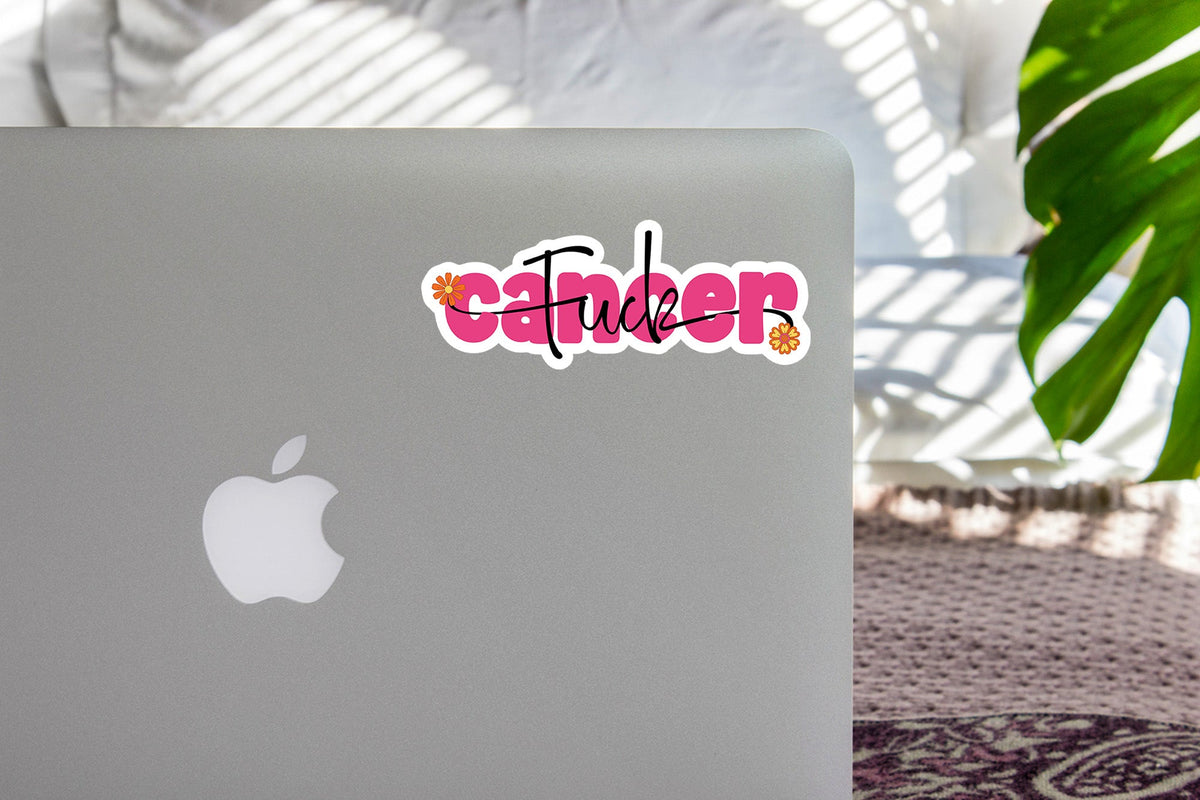 Fuck Cancer Sticker SS880 - Swiit Creations