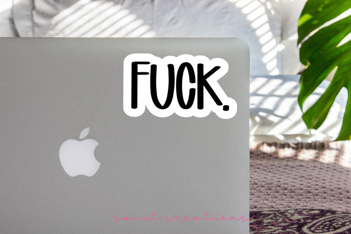 Fuck Sticker SS798 - Swiit Creations