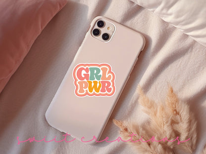 Girl Power Sticker SS811 - Swiit Creations