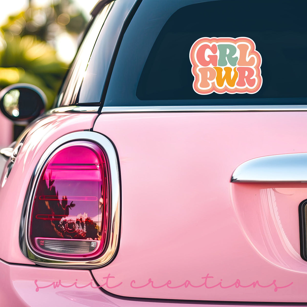 Girl Power Sticker SS811 - Swiit Creations