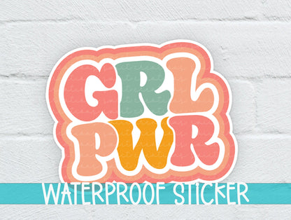 Girl Power Sticker SS811 - Swiit Creations