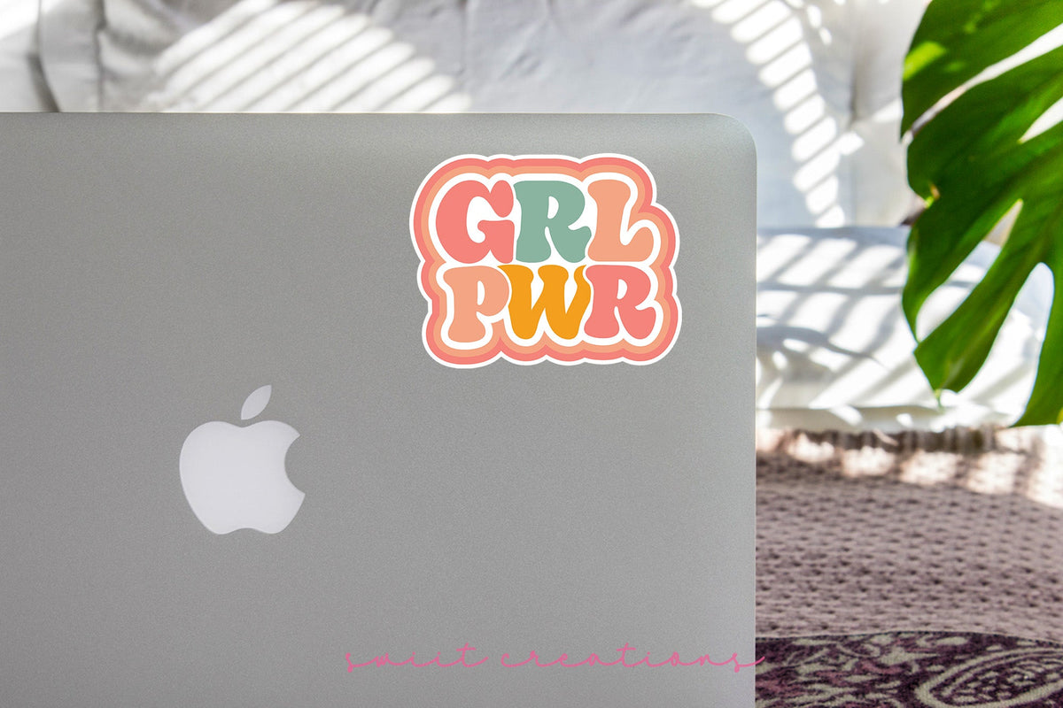 Girl Power Sticker SS811 - Swiit Creations