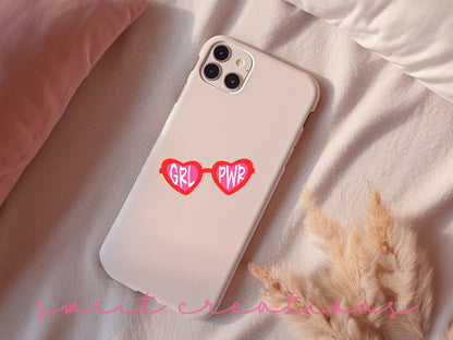 Girl Power Sunglasses Sticker SS819 - Swiit Creations