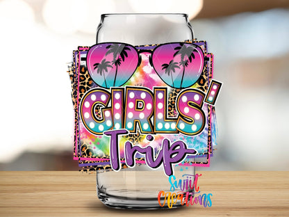 Girls Trip UV DTF Cup Decal | UV883 - Swiit Creations