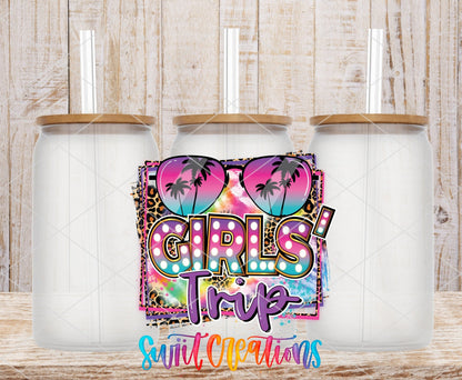 Girls Trip UV DTF Cup Decal | UV883 - Swiit Creations