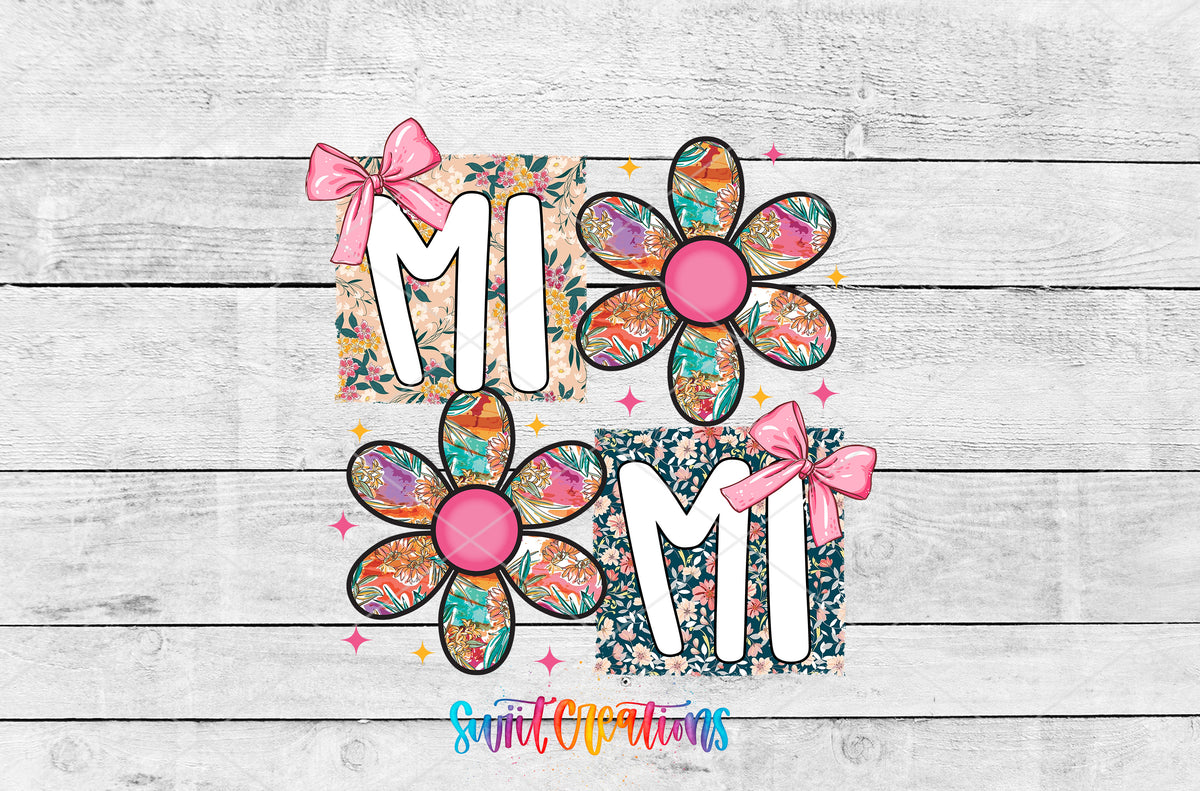 Mimi artwork detail for the finished 16 oz tumbler