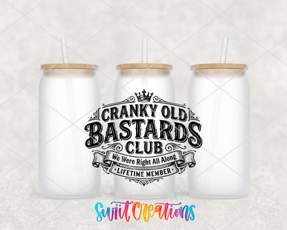 Bastard frosted glass tumbler group view with lids and straws