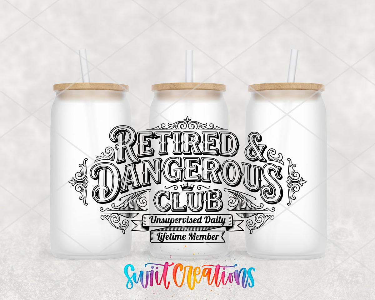 Retired frosted glass tumbler group view with lids and straws