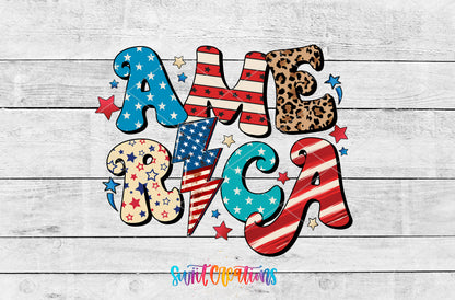 America Patchwork artwork detail for the finished 16 oz tumbler