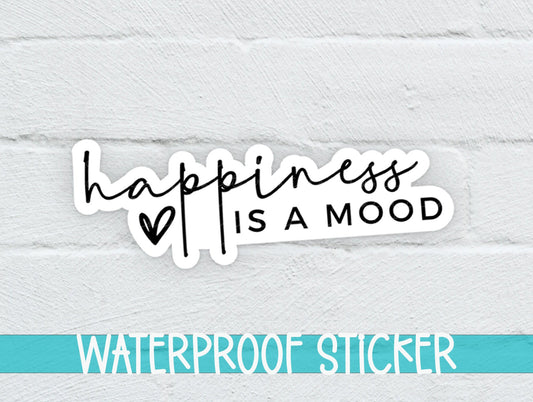 Happiness is a Mood Sticker SS796 - Swiit Creations