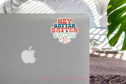 Hey Batter Batter Sticker SS265 - Swiit Creations