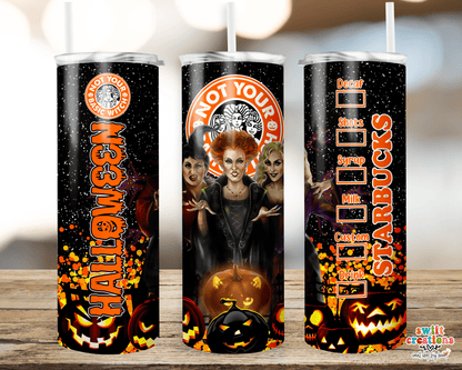 HP SBUX Halloween Tumbler (T369) - Swiit Creations