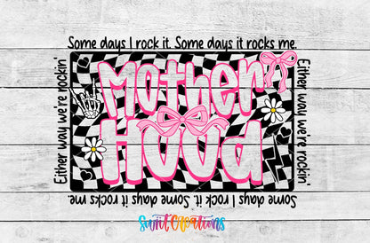Inspirational Motherhood UV DTF transfer shown as a full artwork preview from Swiit Creations