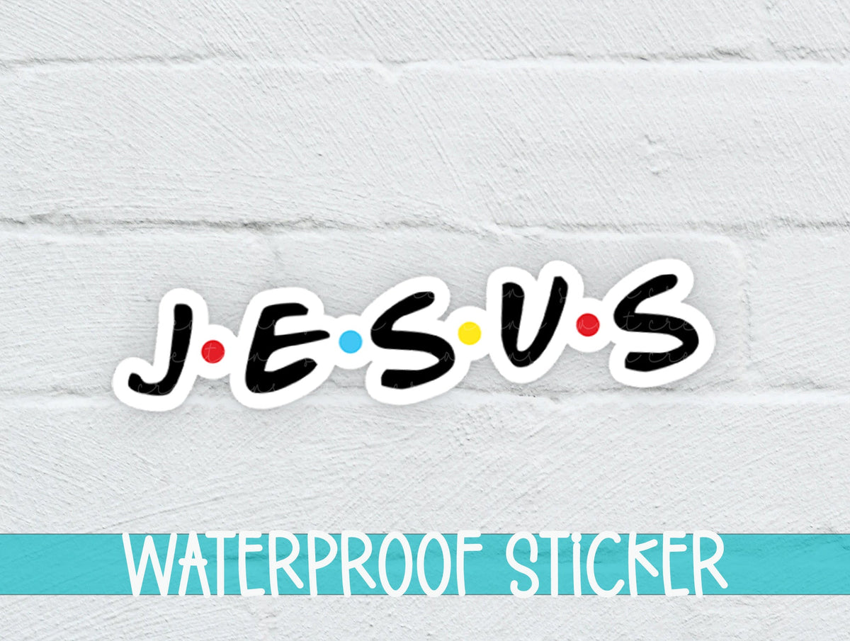 Jesus Sticker SS276 - Swiit Creations