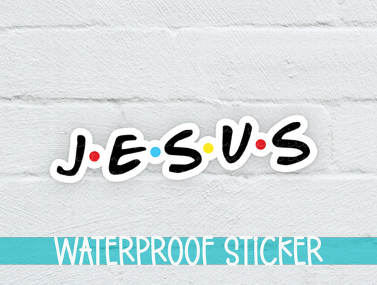 Jesus Sticker SS276 - Swiit Creations