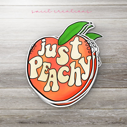 Just Peachy Sticker SS810 - Swiit Creations