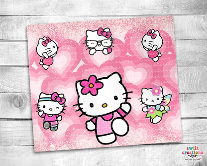 Kitty Tumbler (T387) - Swiit Creations