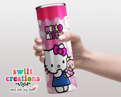 Kitty Tumbler (T388) - Swiit Creations