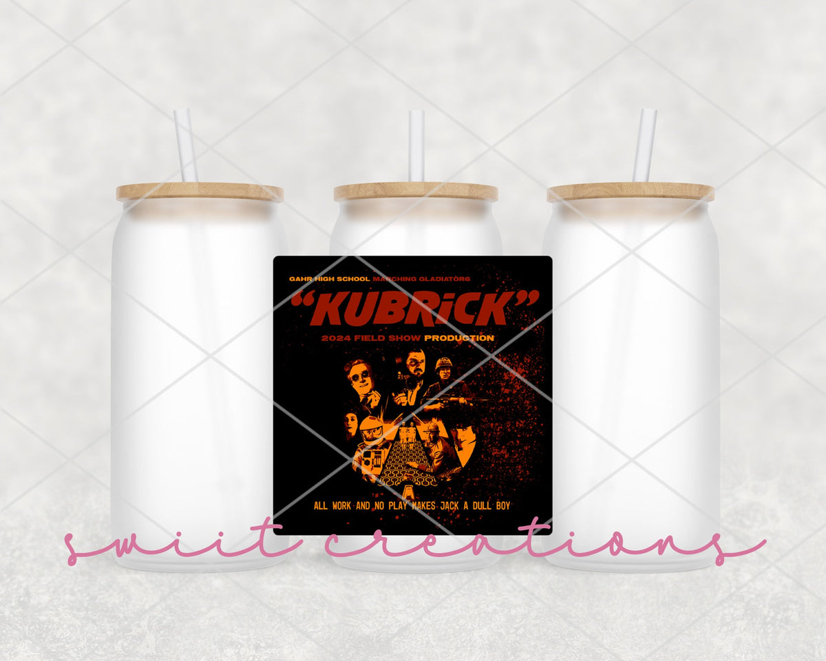 Kubrick 16oz Libbey Glass Tumbler | GT1021 - Swiit Creations