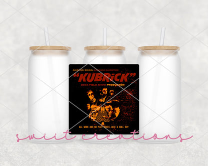 Kubrick 16oz Libbey Glass Tumbler | GT1021 - Swiit Creations