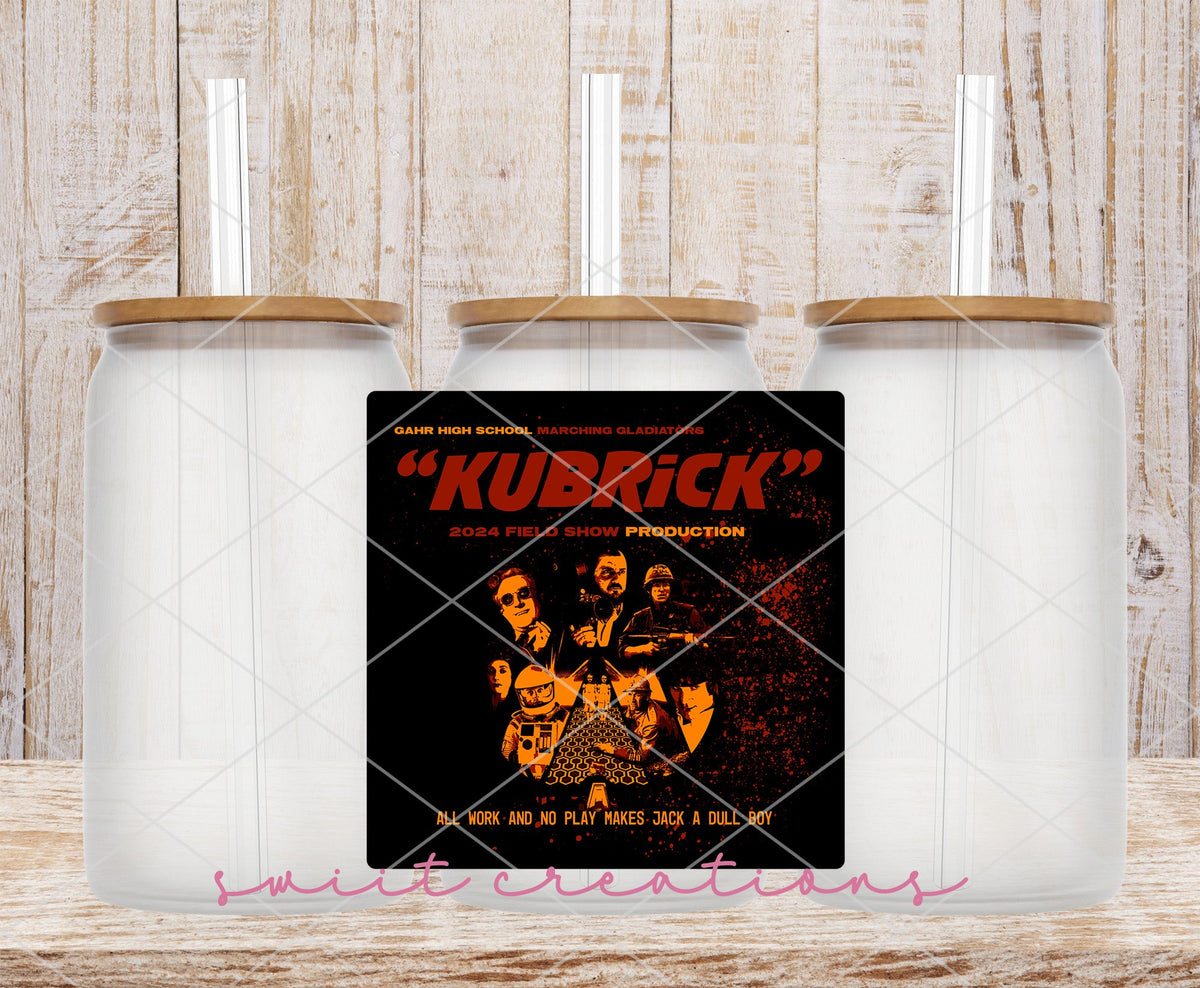 Kubrick 16oz Libbey Glass Tumbler | GT1021 - Swiit Creations