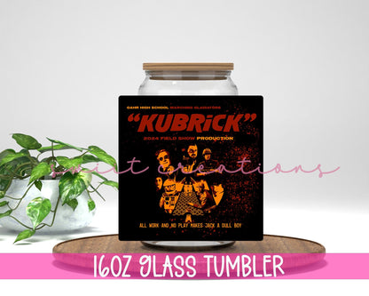 Kubrick 16oz Libbey Glass Tumbler | GT1021 - Swiit Creations