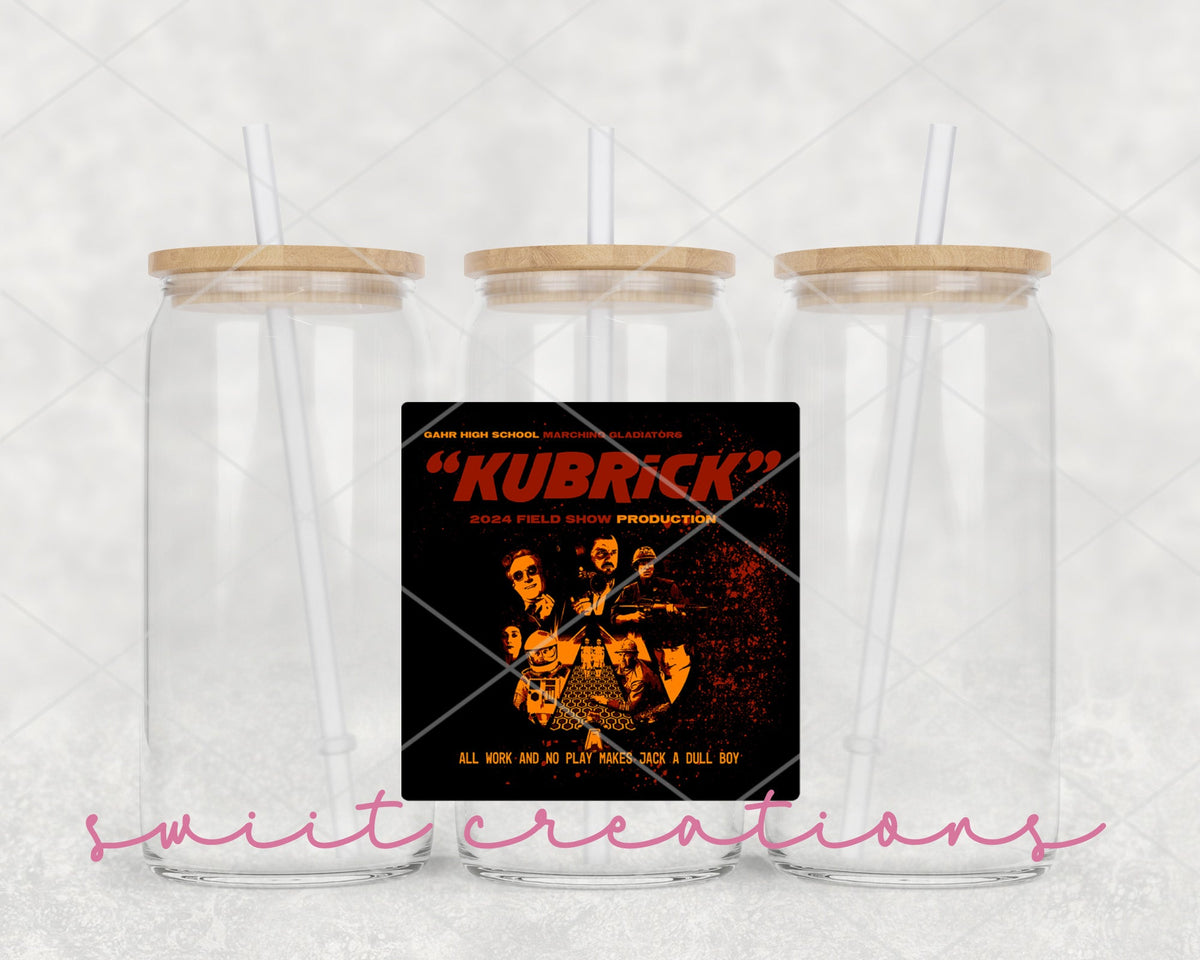 Kubrick 16oz Libbey Glass Tumbler | GT1021 - Swiit Creations