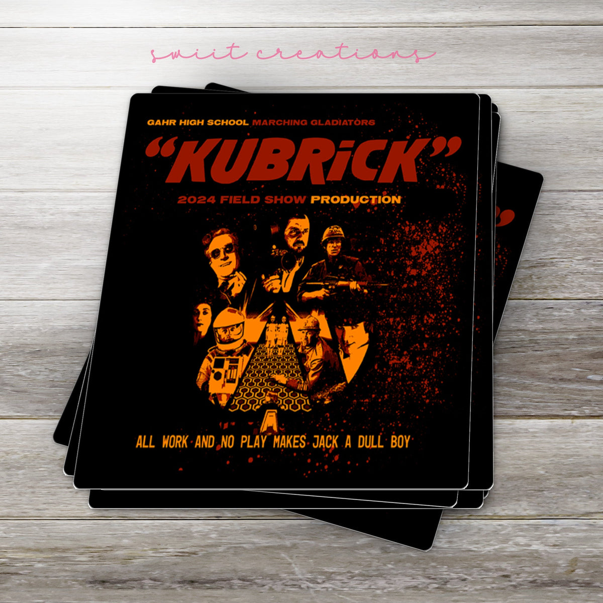 Kubrick 2024 Sticker SS1021 - Swiit Creations