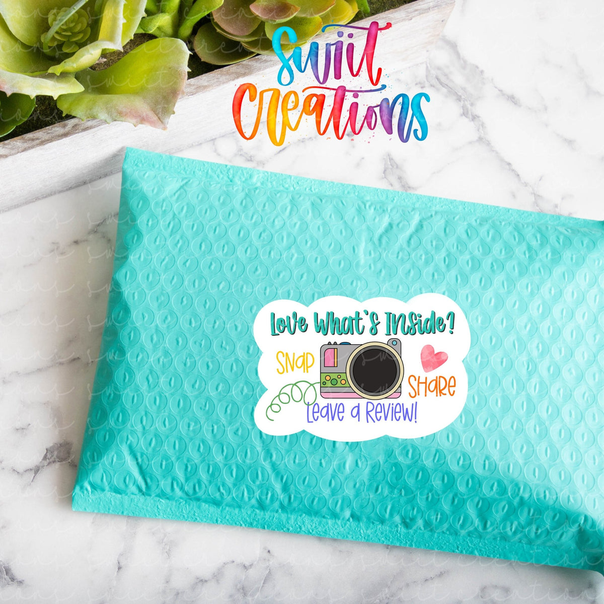 Love What's Inside? Snap Share Review Sticker | SB30 - Swiit Creations