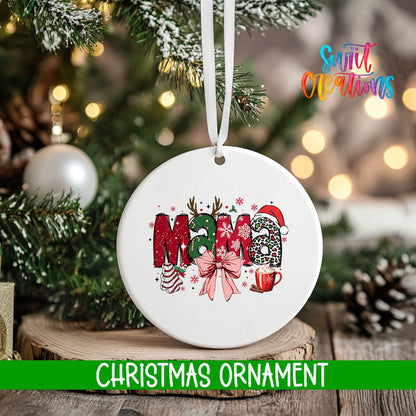 Mama Christmas Ornament | Holiday Ornament | O1206 - Swiit Creations