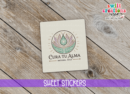 Med Sample Bottle Sticker | CTA - Swiit Creations