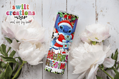 Merry Christmas Tumbler (T322) - Swiit Creations