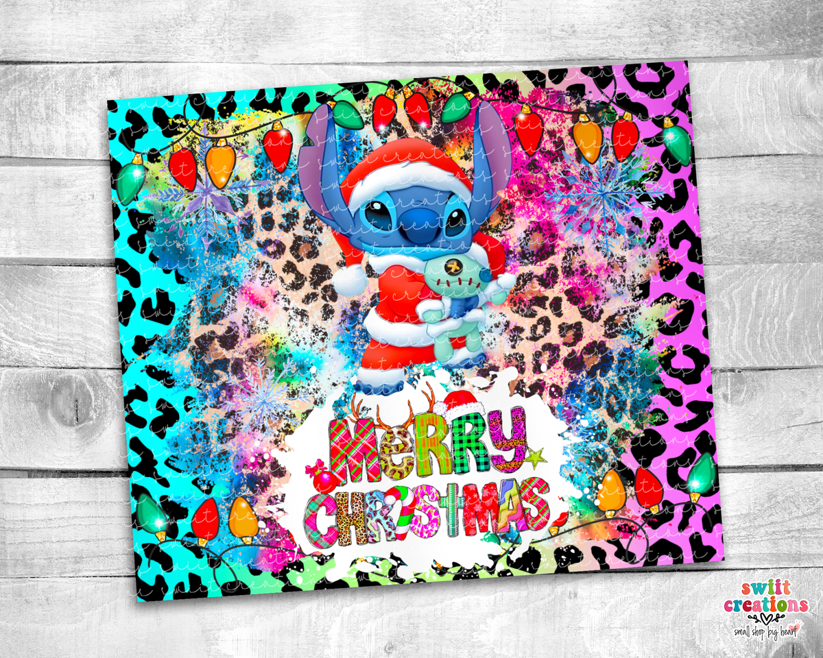 Merry Christmas Tumbler (T322) - Swiit Creations