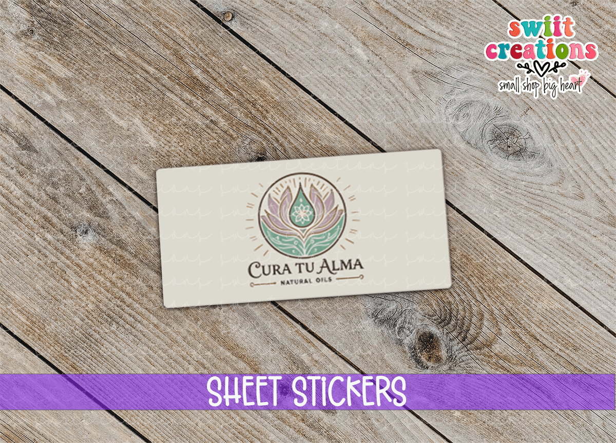 Mini Sample Bottle Sticker | CTA - Swiit Creations