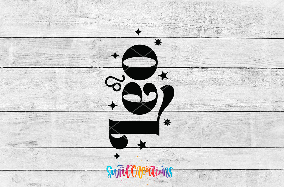 Leo motel keychain UV DTF transfer artwork preview by Swiit Creations