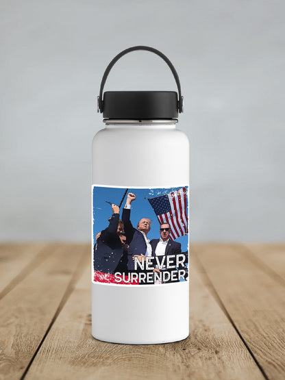 Never Surrender Trump Sticker SS910 - Swiit Creations