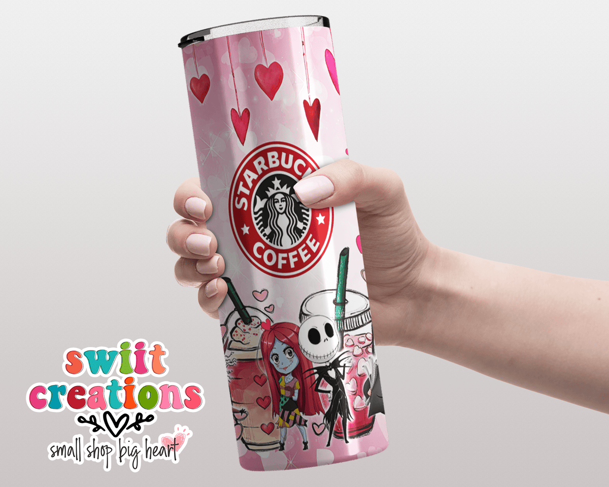 Nightmare Valentines Tumbler (T376) - Swiit Creations