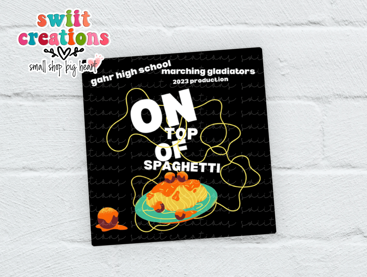 On Top of Spaghetti 2023 Sticker SS730 - Swiit Creations