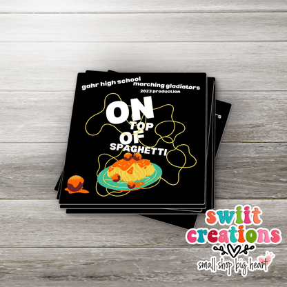 On Top of Spaghetti 2023 Sticker SS730 - Swiit Creations