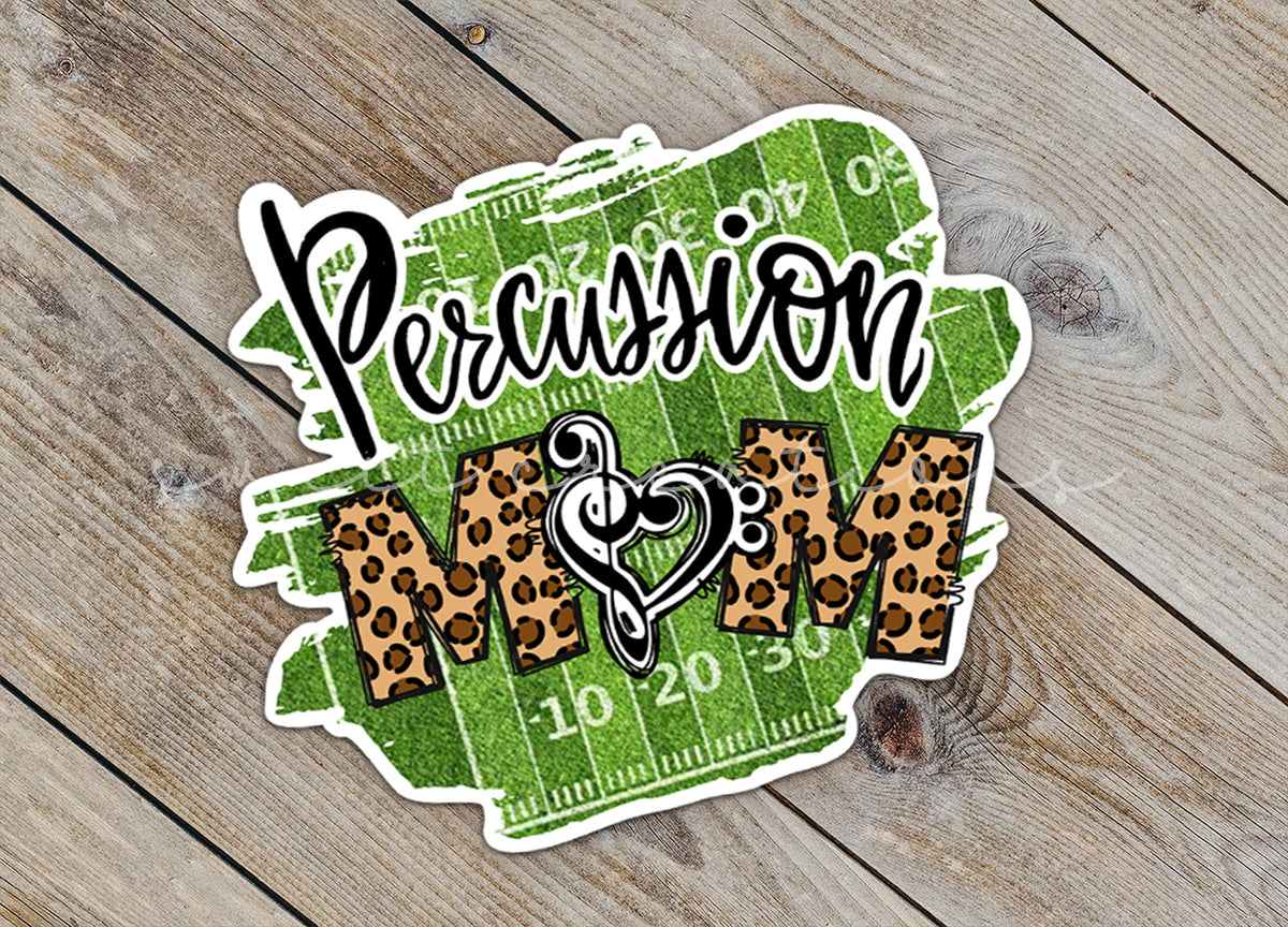 Percussion Mom Sticker SS568 - Swiit Creations