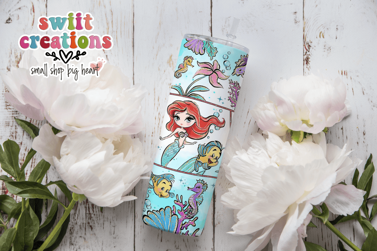 Princess 3 Tumbler (T517) - Swiit Creations
