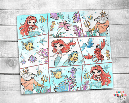 Princess 3 Tumbler (T517) - Swiit Creations