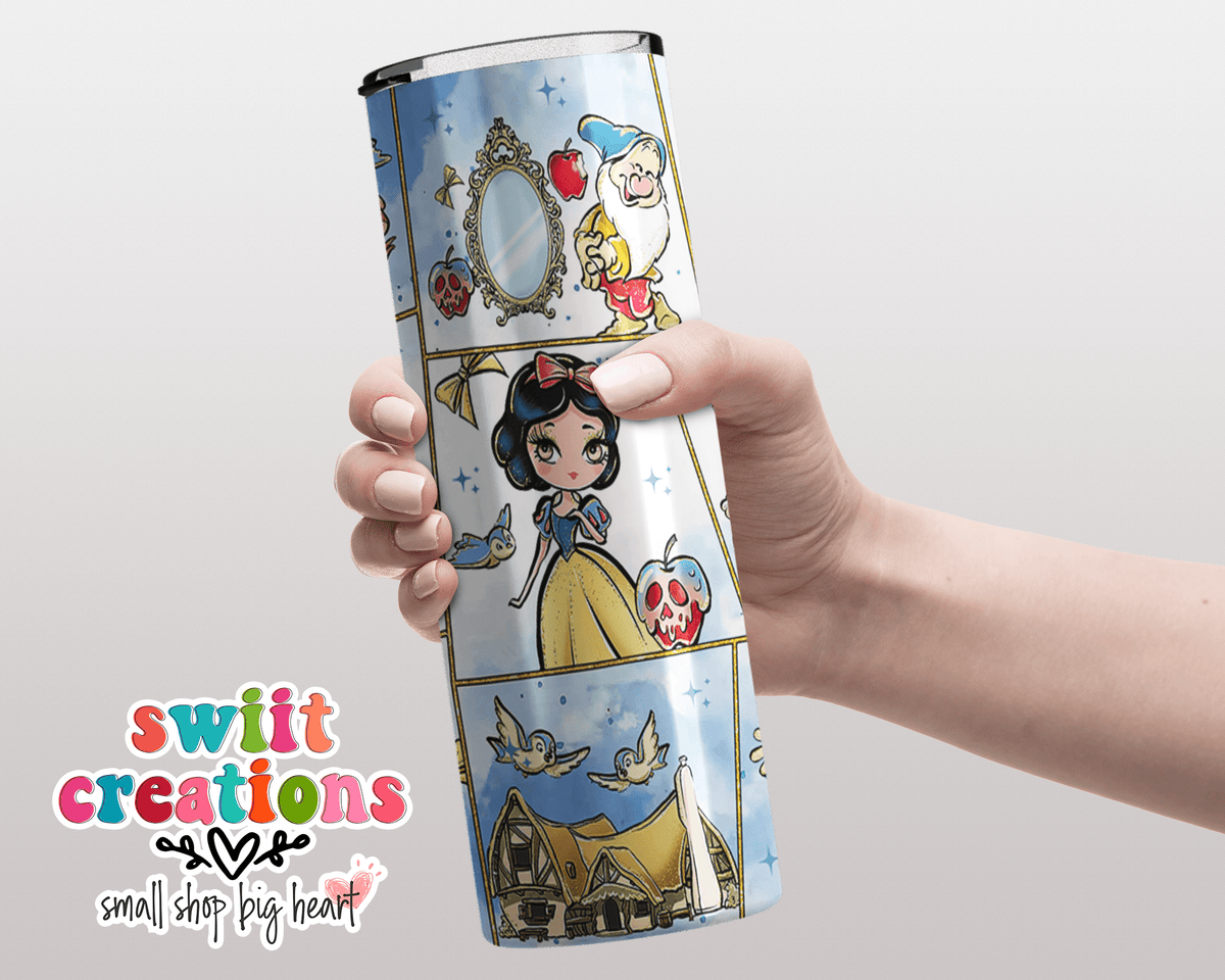 Princess 4 Tumbler (T518) - Swiit Creations