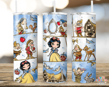 Princess 4 Tumbler (T518) - Swiit Creations