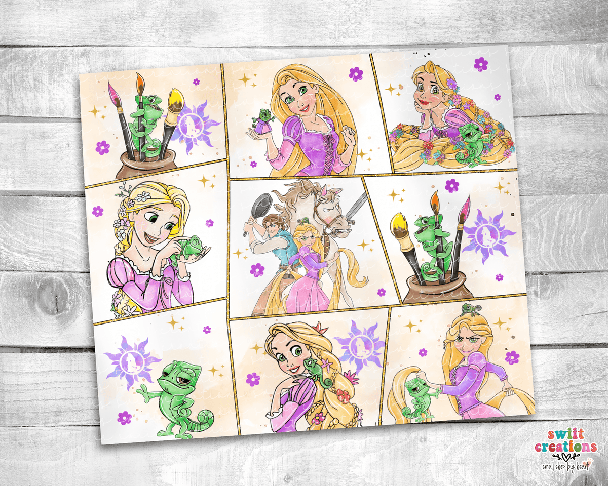 Princess 5 Tumbler (T519) - Swiit Creations