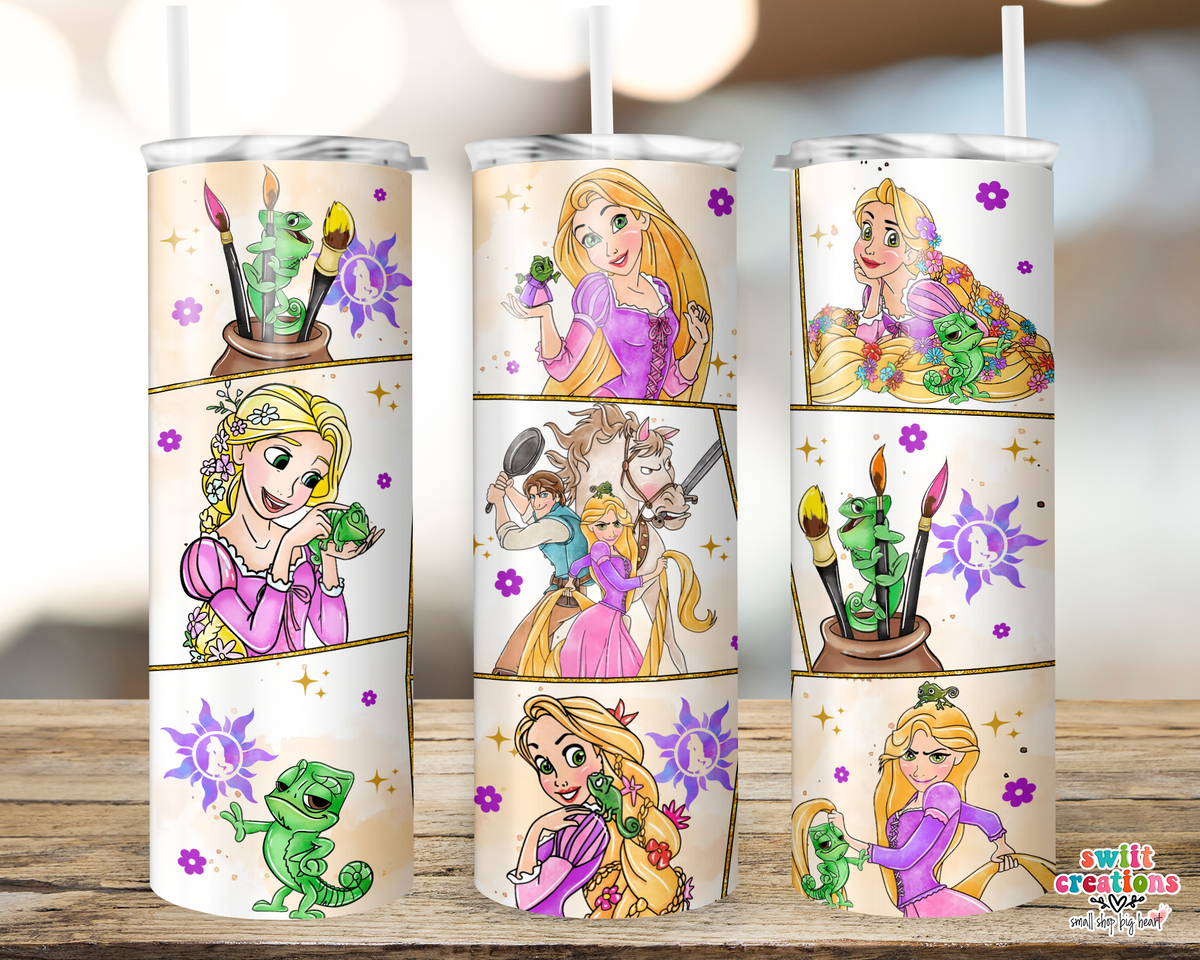 Princess 5 Tumbler (T519) - Swiit Creations