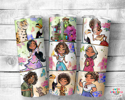 Princess 7 Tumbler (T521) - Swiit Creations
