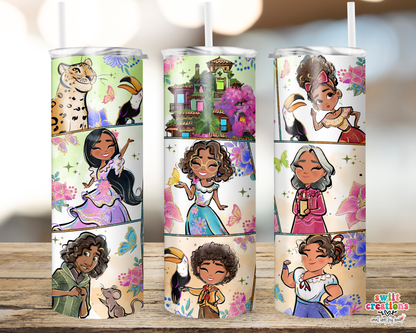 Princess 7 Tumbler (T521) - Swiit Creations
