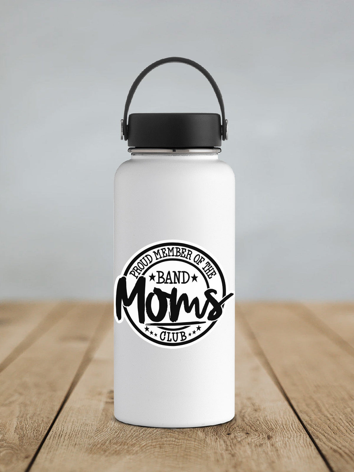 Proud Member of Band Moms Club Sticker SS307 - Swiit Creations